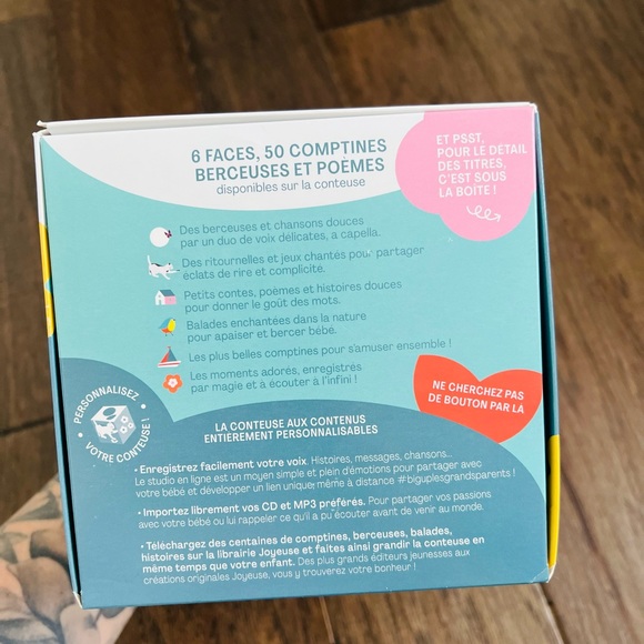 Cube d’éveil sonore ma première conteuse - Picture 8 of 10